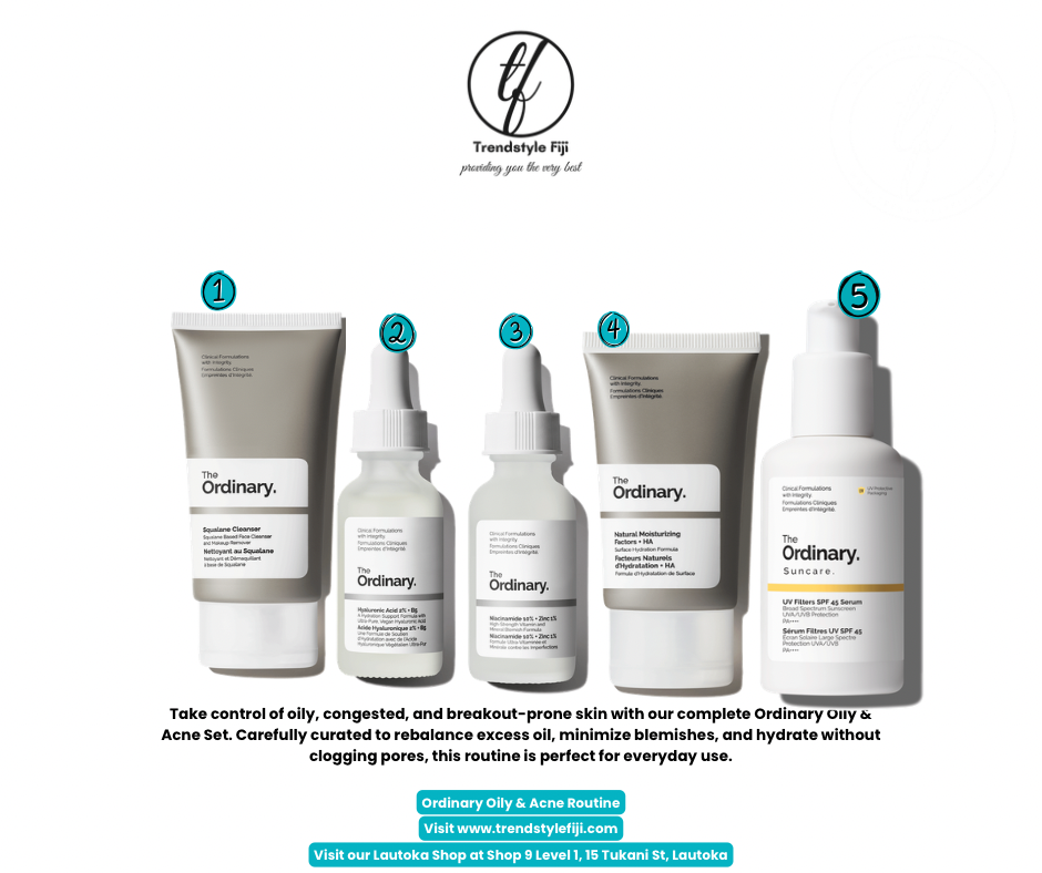 Ordinary Oily & Acne Routine