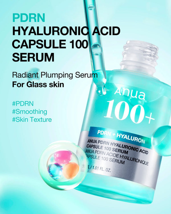 ANUA PDRN Hyaluronic Acid Capsule 100 Serum (30ml/1.01floz)