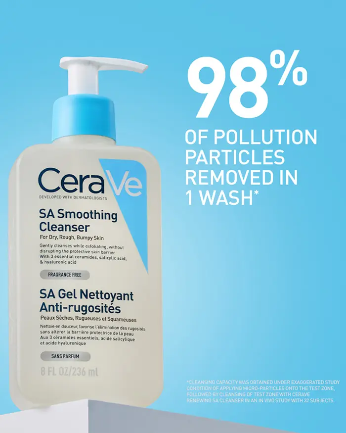 CeraVe SA Smoothing Cleanser (236ml/8floz)