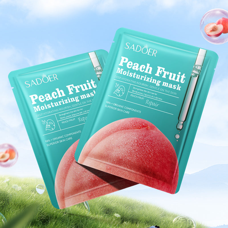 Peach Fruit Moisturizing Facial Mask