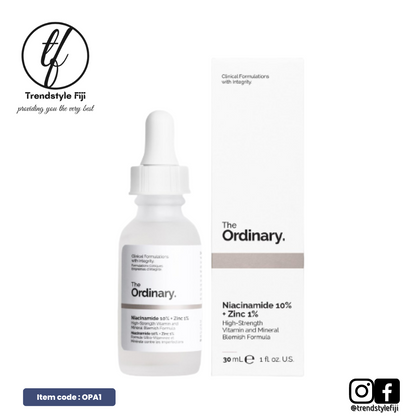 Ordinary Niacinamide 10% + Zinc 1% and Salicylic Acid 2% Solution Duo