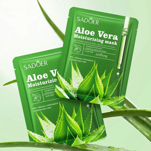 Sadoer Plant Series Aloe Vera Moisturizing Facial Sheet Mask