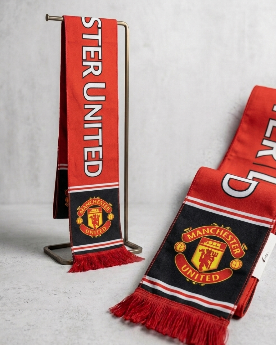 Man Utd Football Scarf Collectible