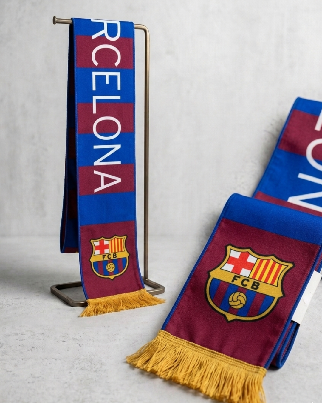 Barcelona Football Scarf Collectible