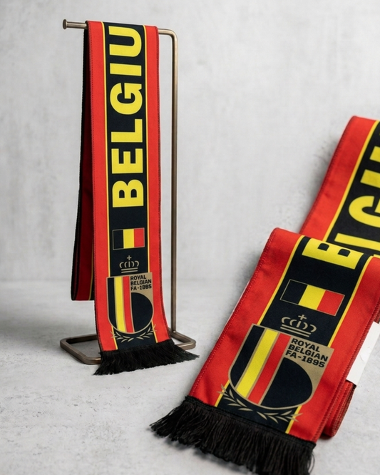 Belgium Football Scarf Collectible