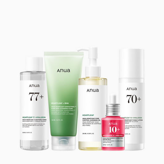 Anua 5-step Korean Skincare Set