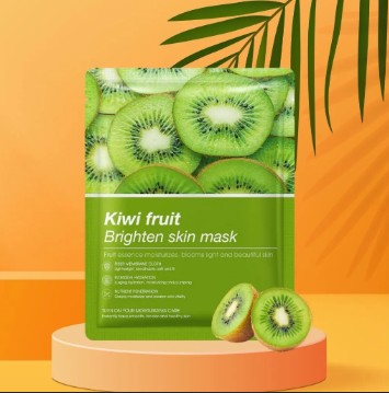 BIOAQUA Kiwi Fruit Brighten Skin Face Sheet Mask
