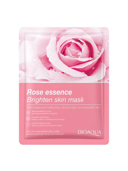 BIOAQUA Rose Essence Brighten Skin Face Sheet Mask