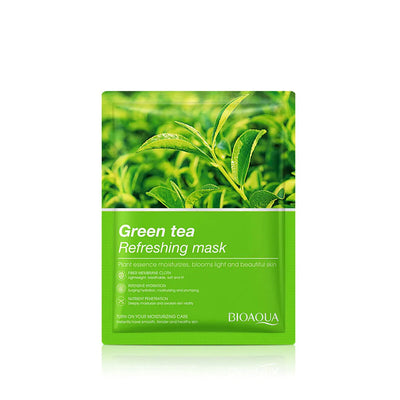 BIOAQUA Green Tea Refreshing Face Sheet Mask