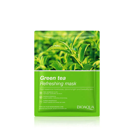BIOAQUA Green Tea Refreshing Face Sheet Mask