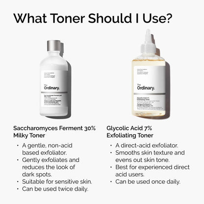 Ordinary Saccharomyces Ferment 30% Milky Toner