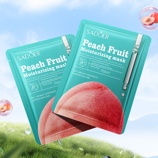 Peach Fruit Moisturizing Facial Mask