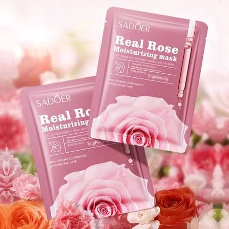 Sadoer Real Rose Moisturizing Facial Mask