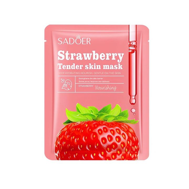 Sadoer Strawberry Tender Skin Sheet Mask
